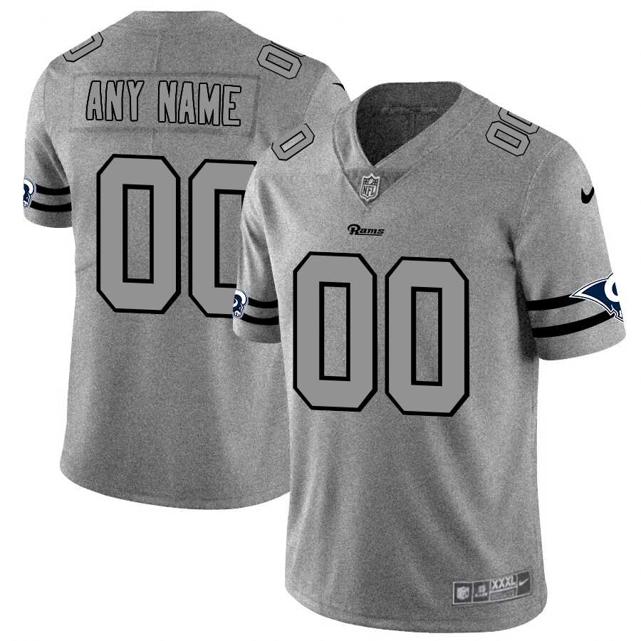 Nike Rams Customized 2019 Gray Gridiron Gray Vapor Untouchable Limited Jersey,We sell and wholesale Nike Rams Customized 2019 Gray Gridiron Gray Vapor Untouchable Limited Jersey on line form chian!